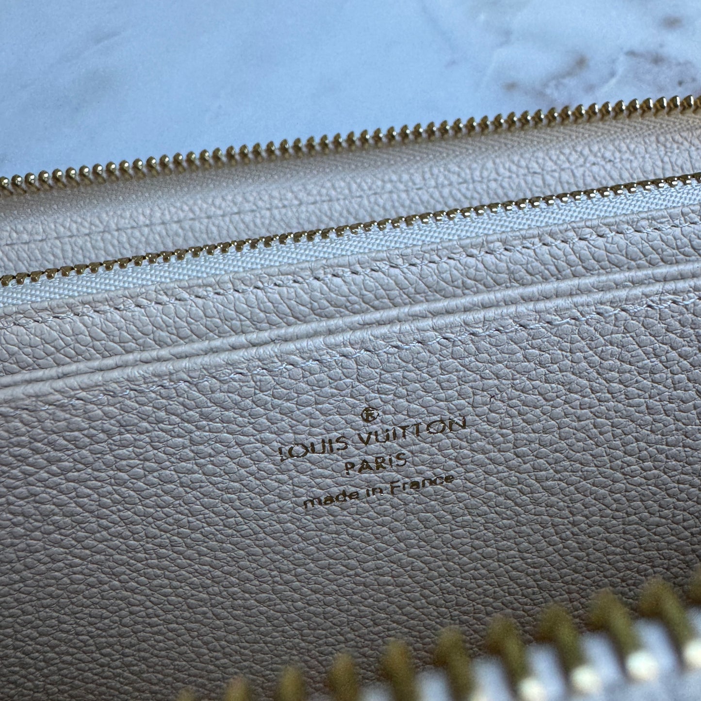 Louis Vuitton Python Empreinte Zippy Wallet