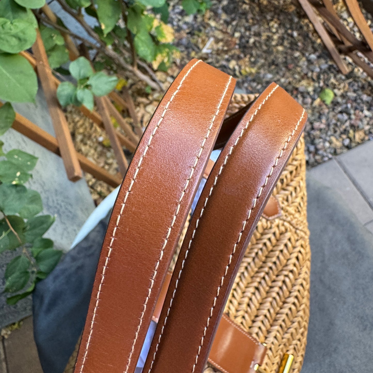 Tom Ford Raffia Medium Tara Tote