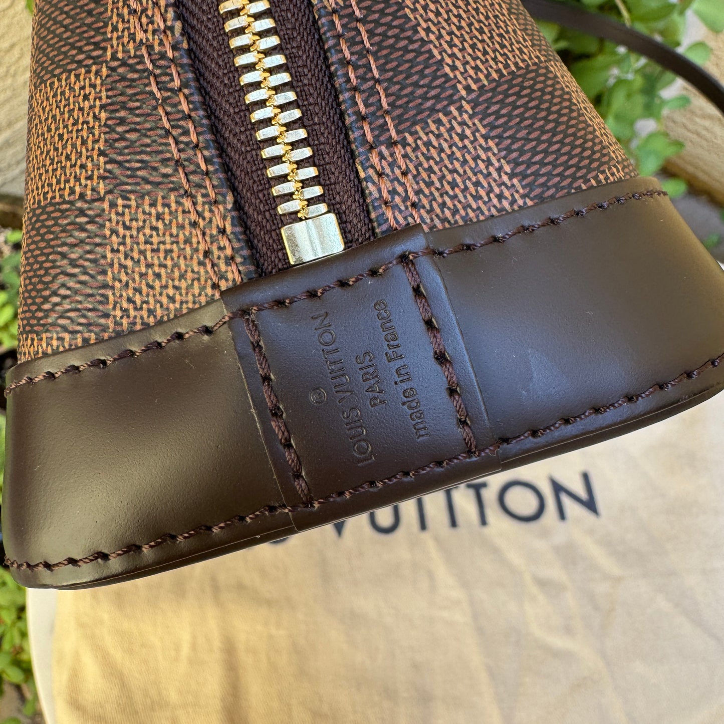 Louis Vuitton Damier Ebene Alma BB
