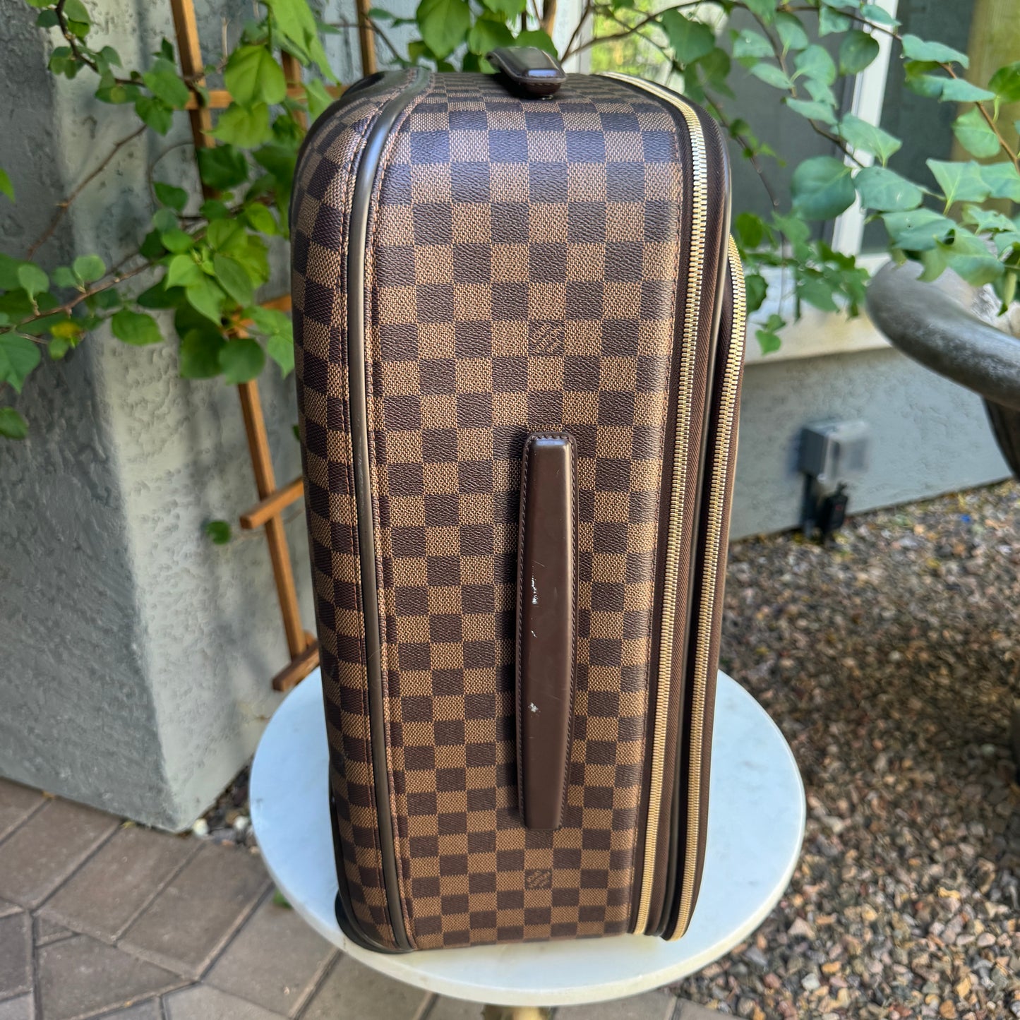 Louis Vuitton Damier Ebene Pegase Light Legere 55 Suitcase