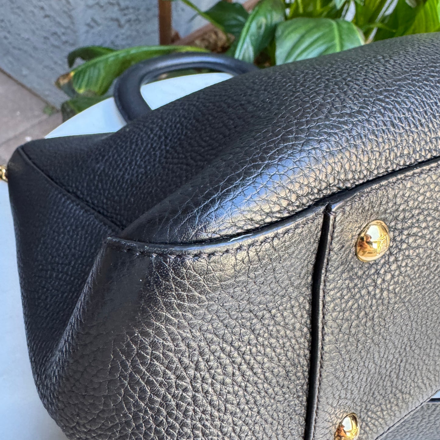 Fendi Vitello Glacier Small FF Tote