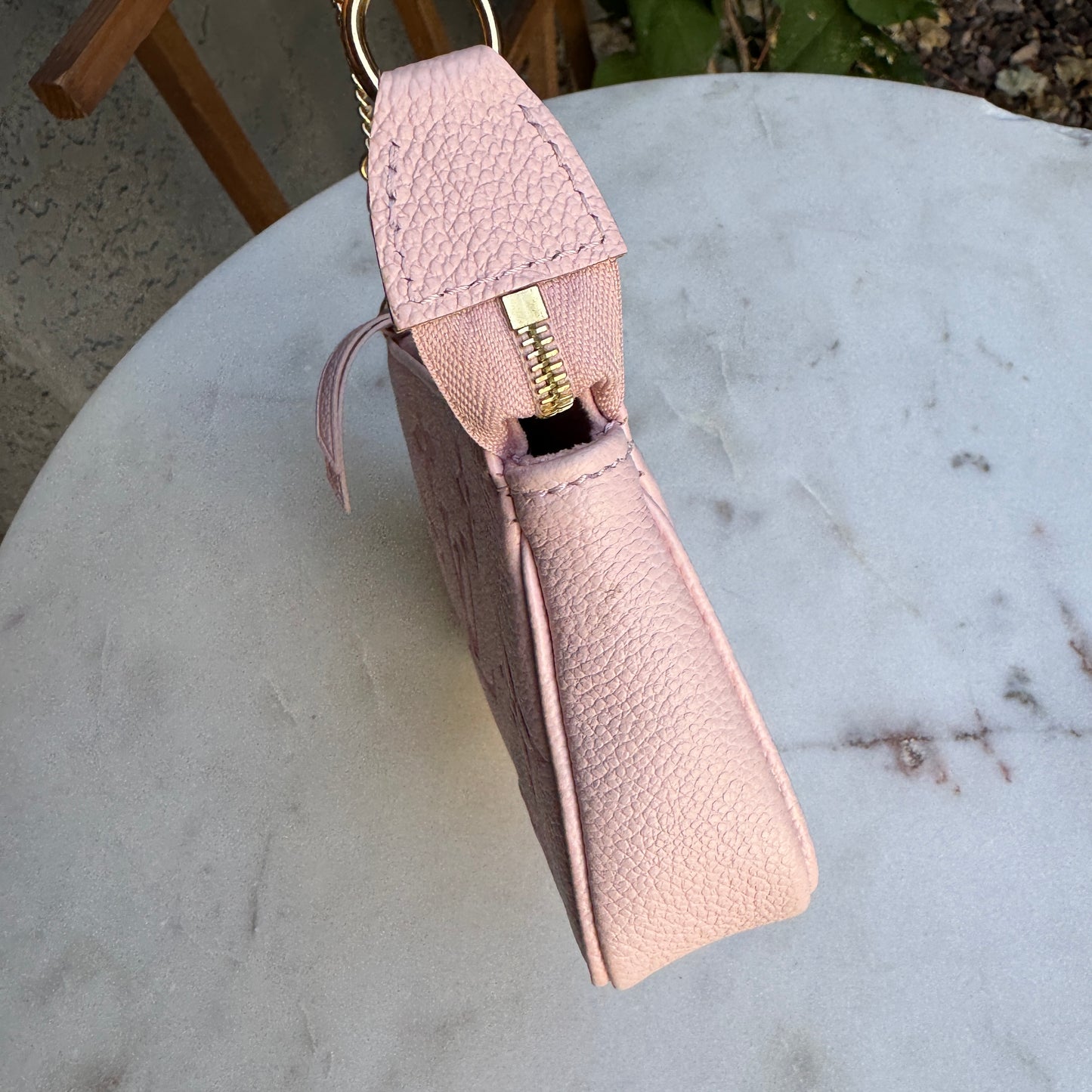 Louis Vuitton By The Pool Monogram Empreinte Giant Mini Pochette Accessoires