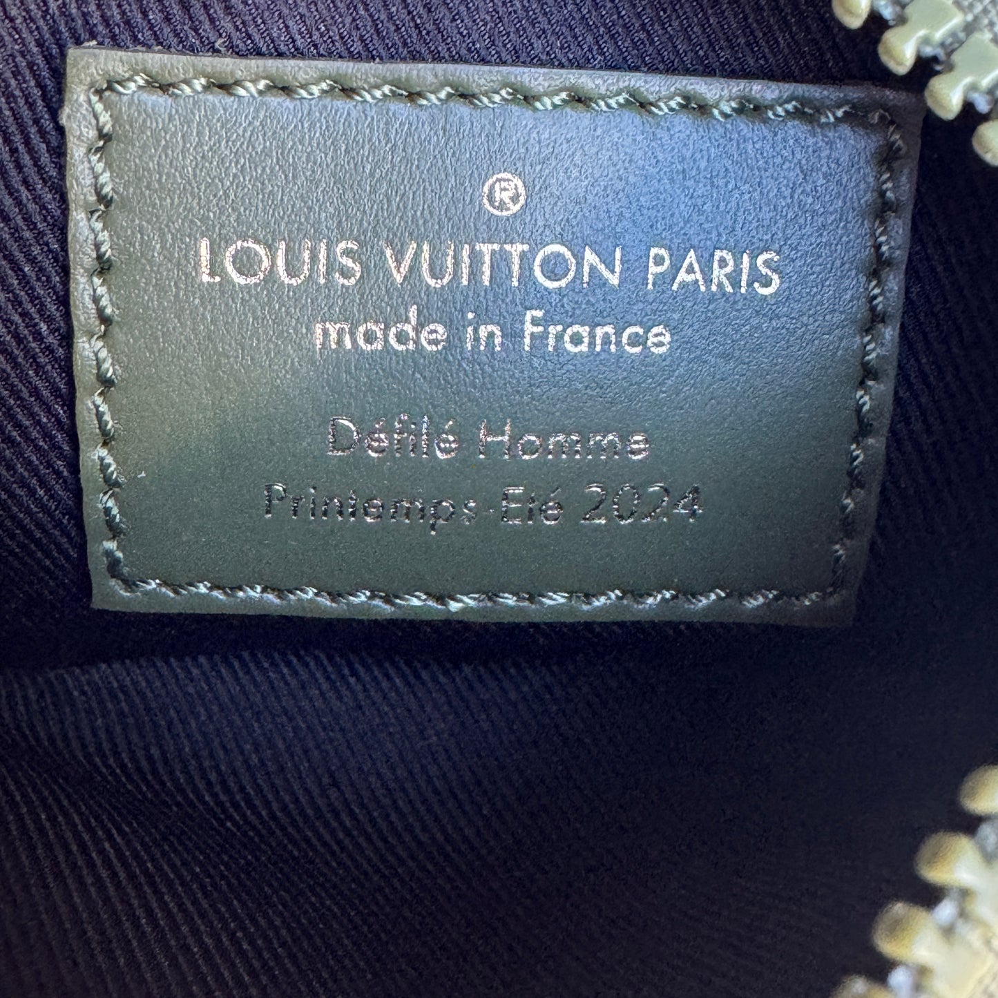 Louis Vuitton Damoflage Studded Pochette Cles Key Pouch