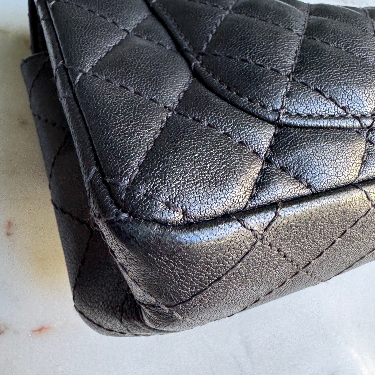 Chanel Mini Reissue 2.55 Single Flap Quilted Leather Crossbody