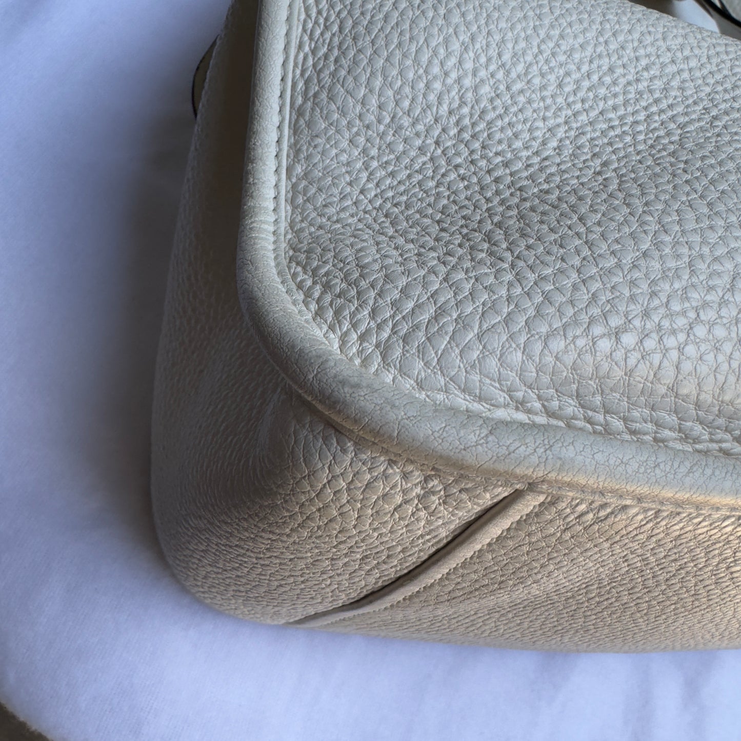 Prada Vitello Daino Phenix Nylon Web Stripe Crossbody