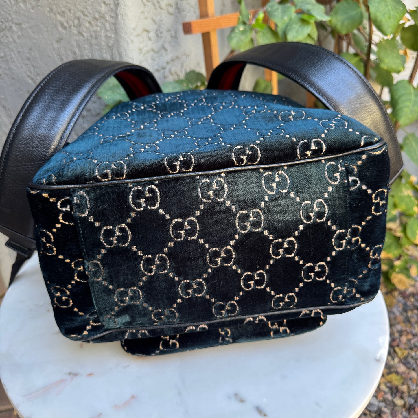 Gucci GG Marmont Velvet Backpack
