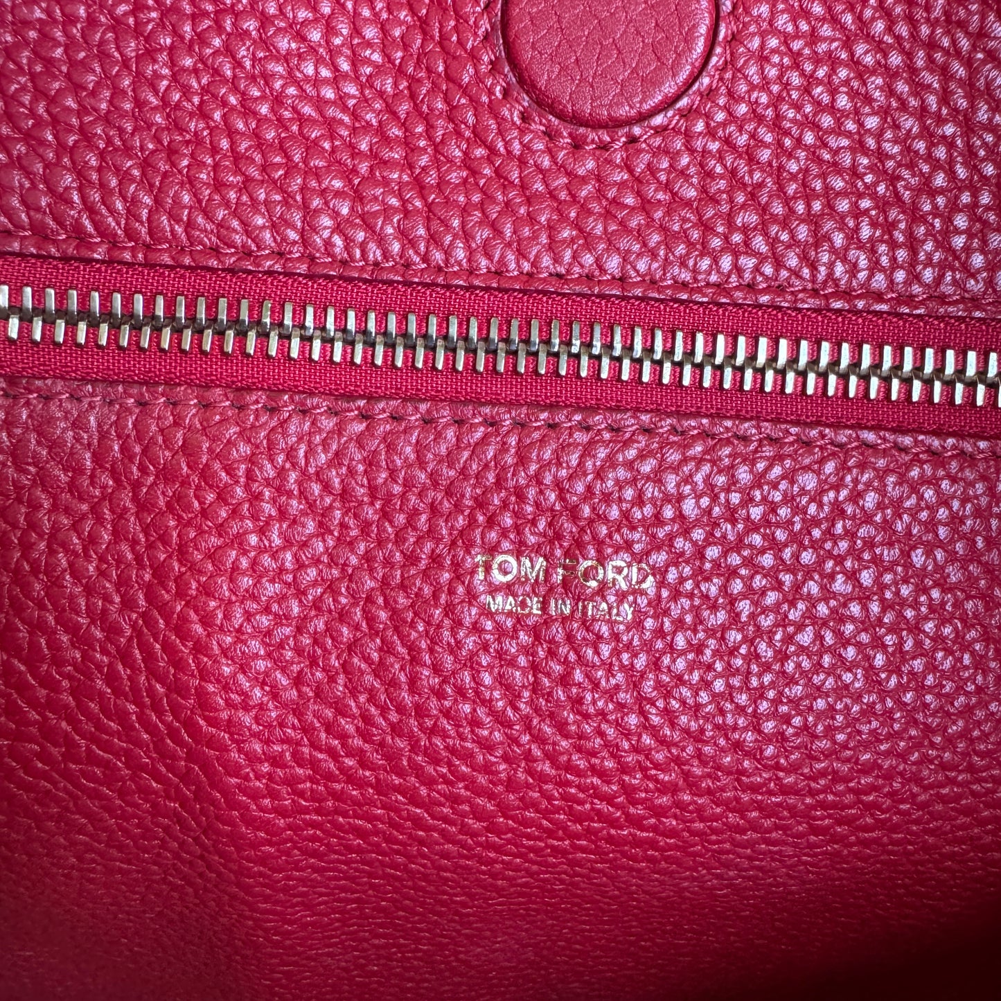 Tom Ford Grained Leather Tara Hobo