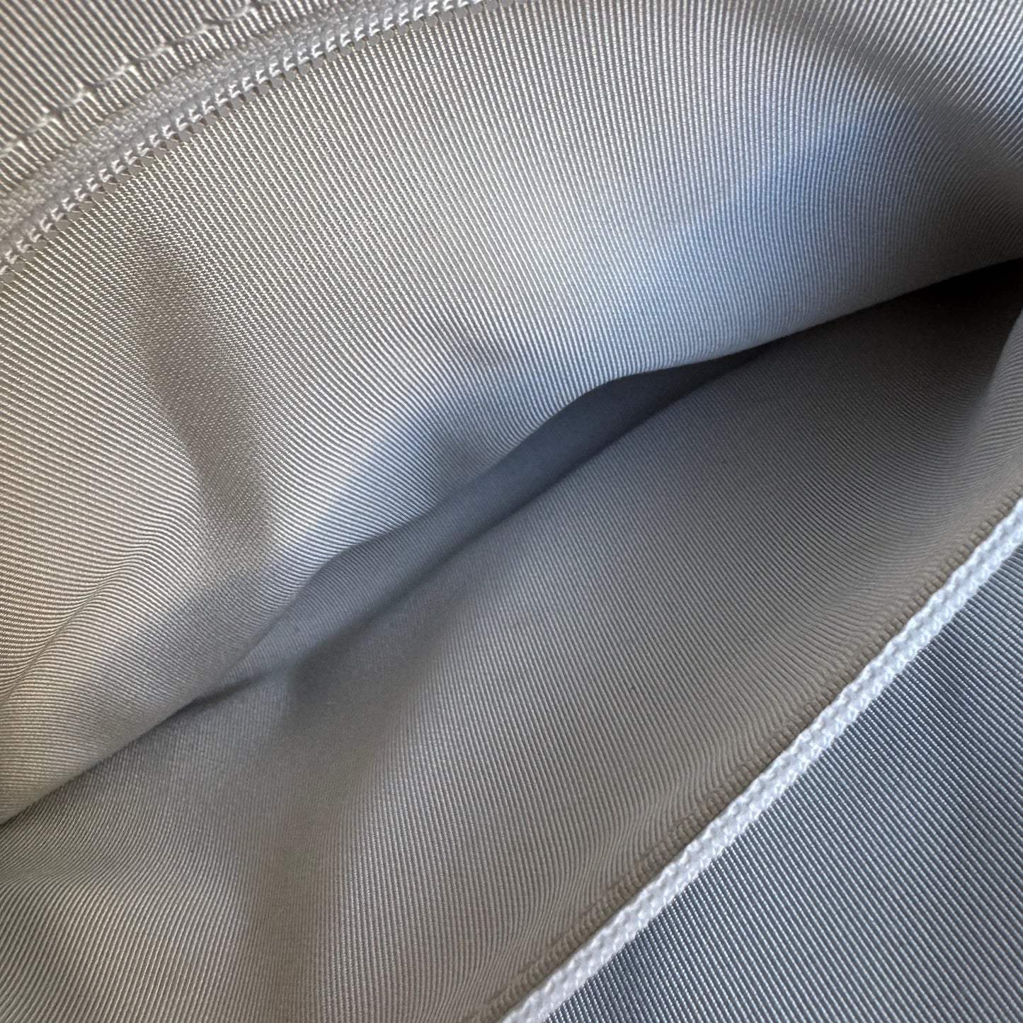 Chanel Silver Quilted Leather Airline Casual Rock Easy Flap Shoulder Bag