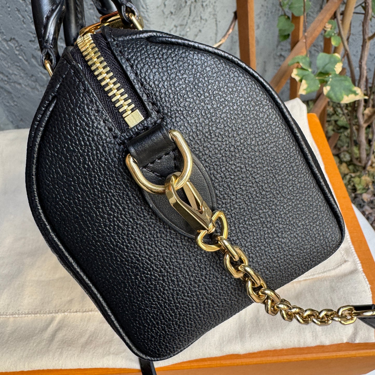 Louis Vuitton Giant Monogram Empreinte Speedy 20 Crossbody