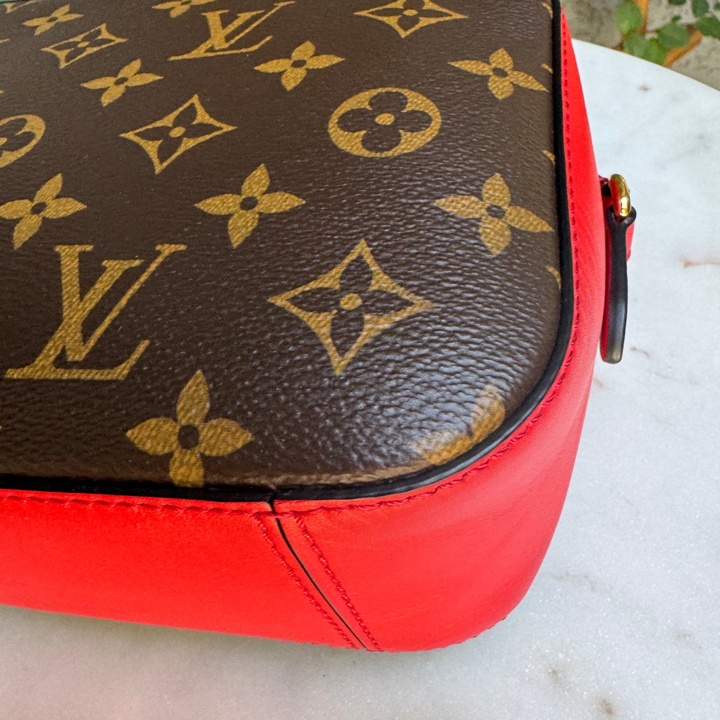 Louis Vuitton Monogram Saintonge Coquelicot Crossbody