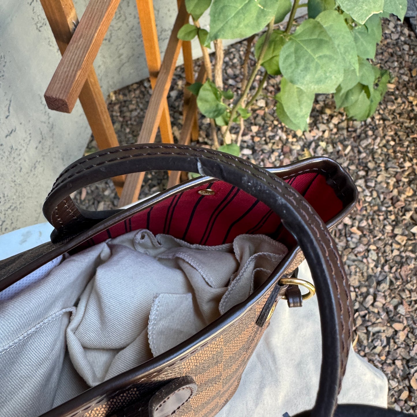 Louis Vuitton Damier Ebene Neverfull PM