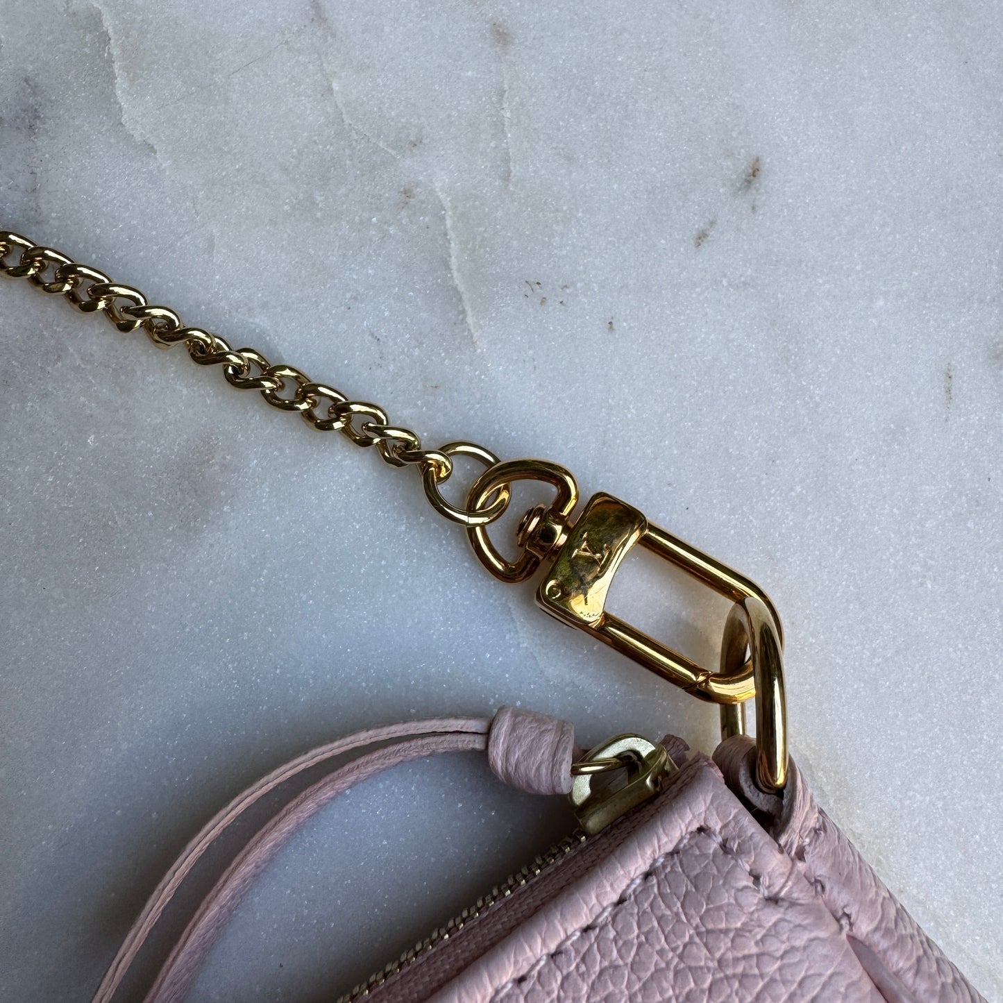 Louis Vuitton By The Pool Monogram Empreinte Giant Mini Pochette Accessoires