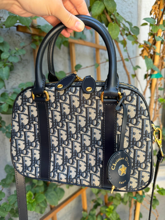 Christian Dior Medium D-Vibe Bowling Bag