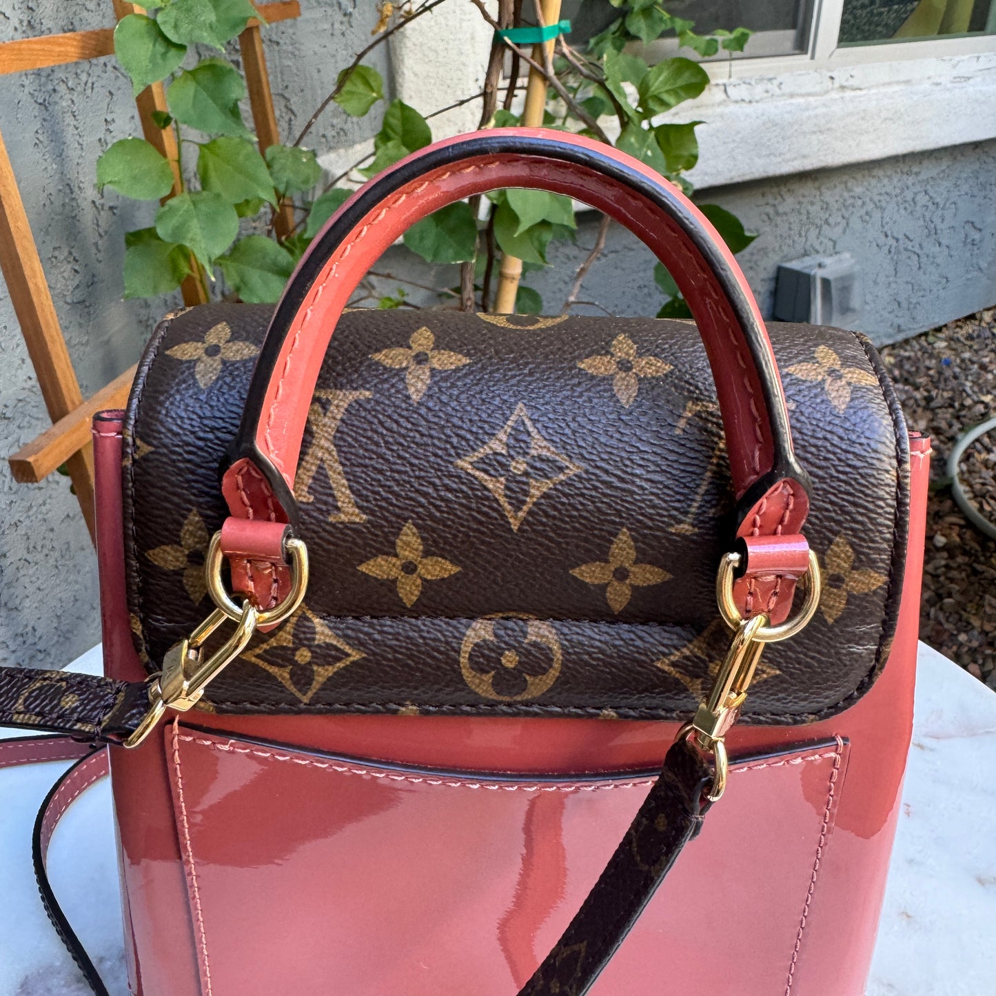 Louis Vuitton Vernis Hot Springs Backpack