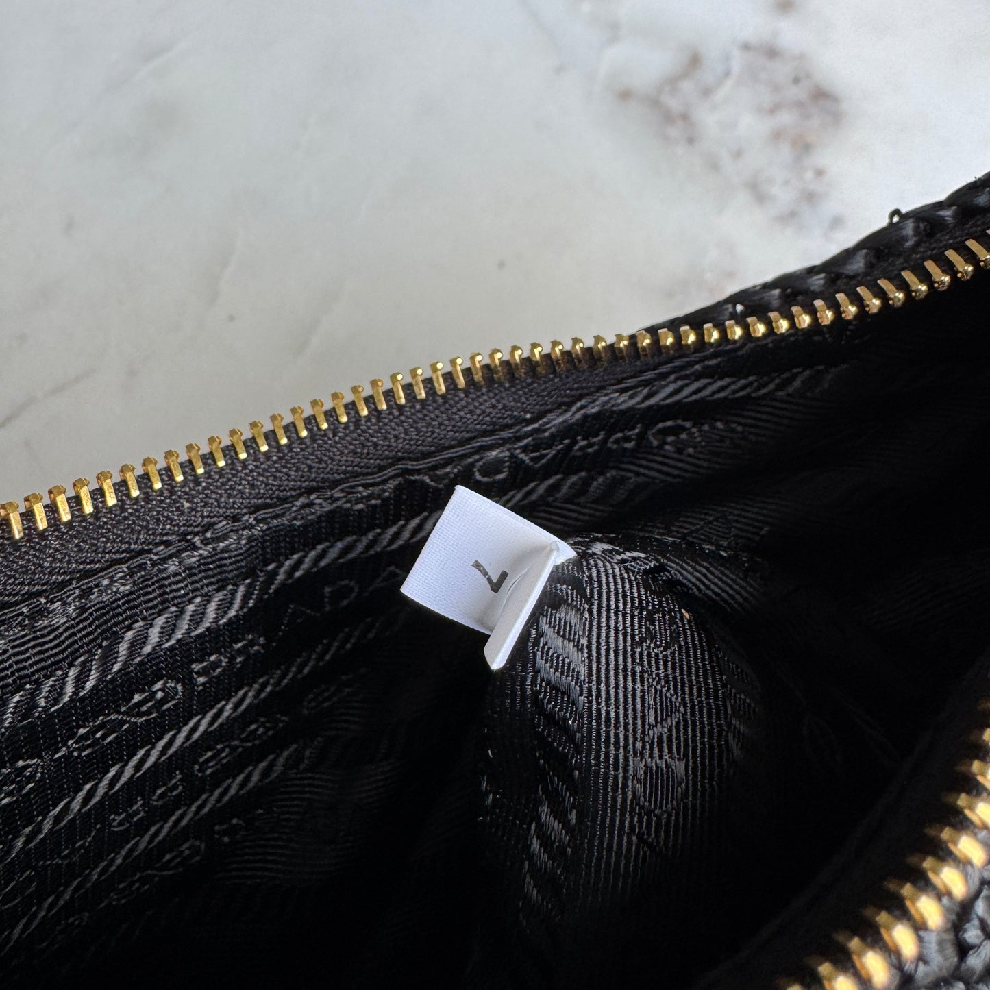 Prada Re-Edition Mini Crochet Raffia Crossbody Bag