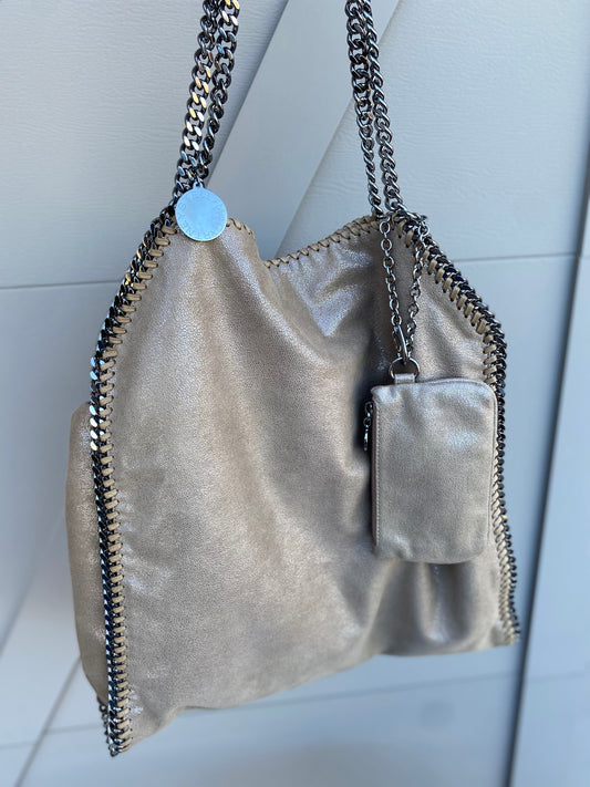 Stella McCartney Shaggy Deer Large Falabella with Pouch