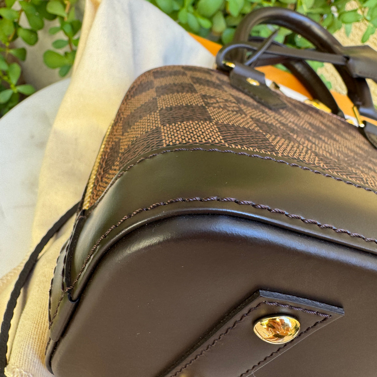 Louis Vuitton Damier Ebene Alma BB