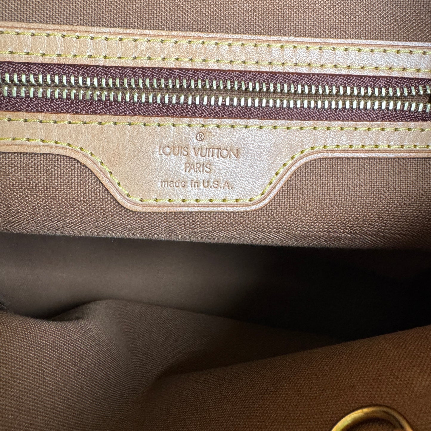 Louis Vuitton Monogram Vintage Cabas Piano Tote