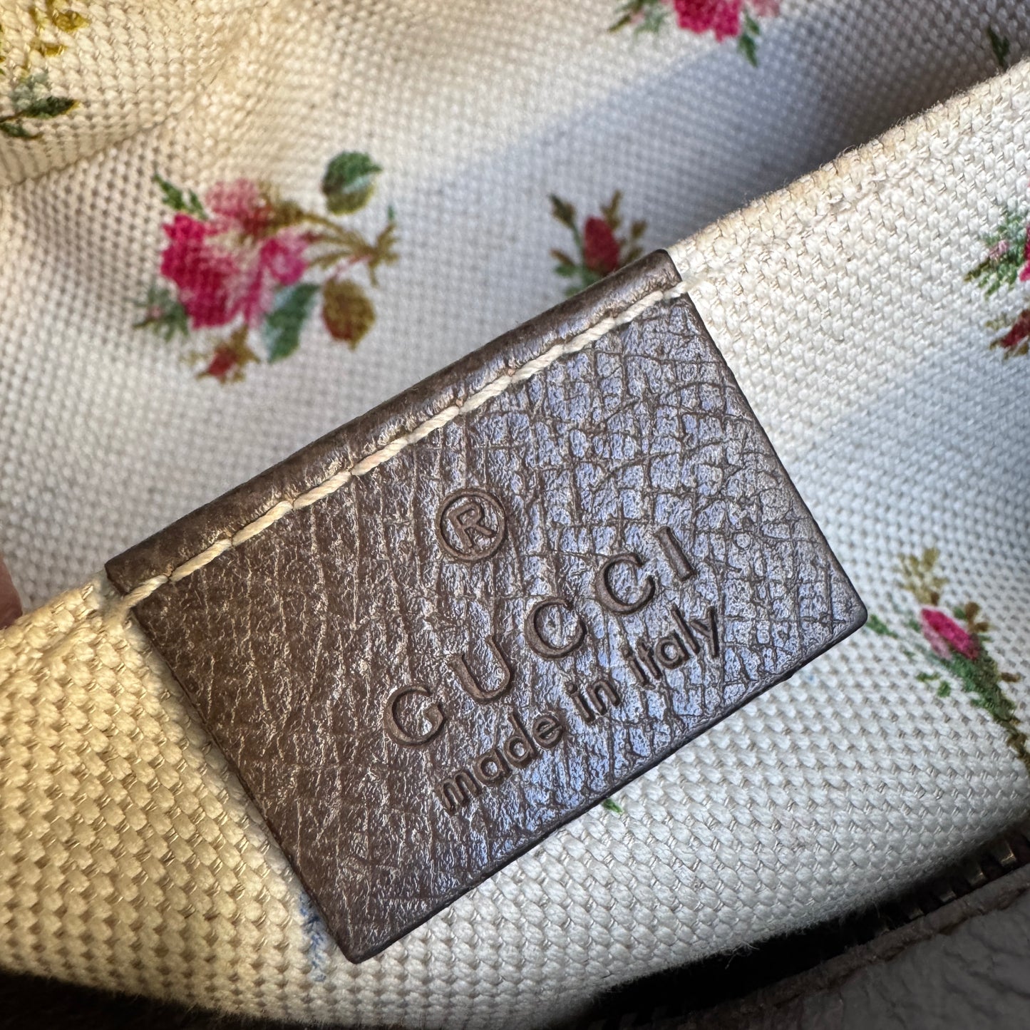 Gucci Vintage Neo Supreme Monogram Web Crossbody