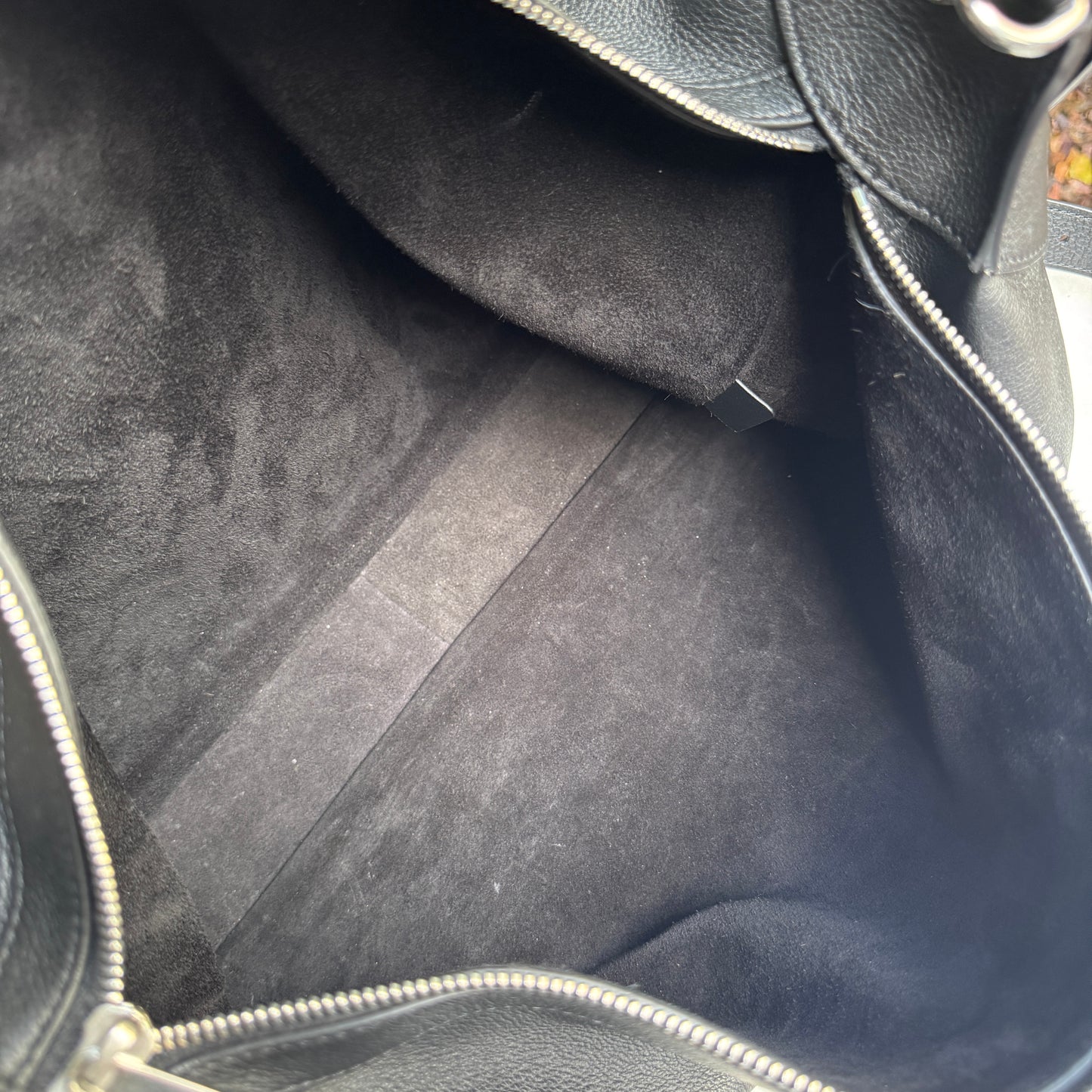 Celine Large Romy Leather Shoulder Bag