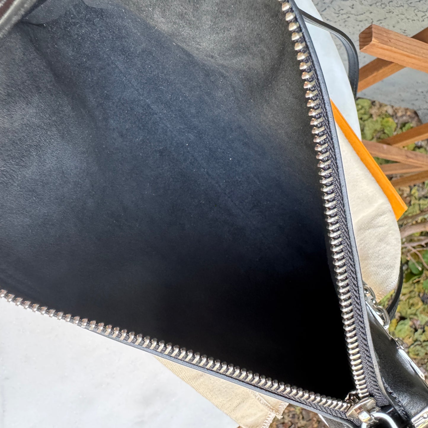 Louis Vuitton Calfskin Leather Soft Slim Trunk Crossbody