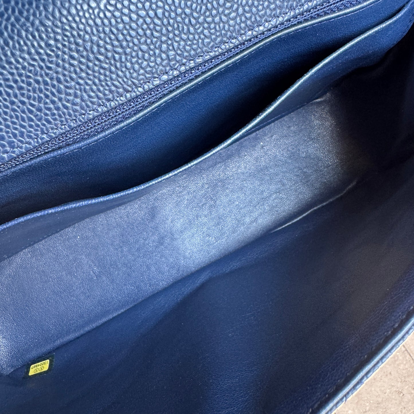 Chanel Jumbo Classic Single Flap Caviar Leather Shoulder Bag