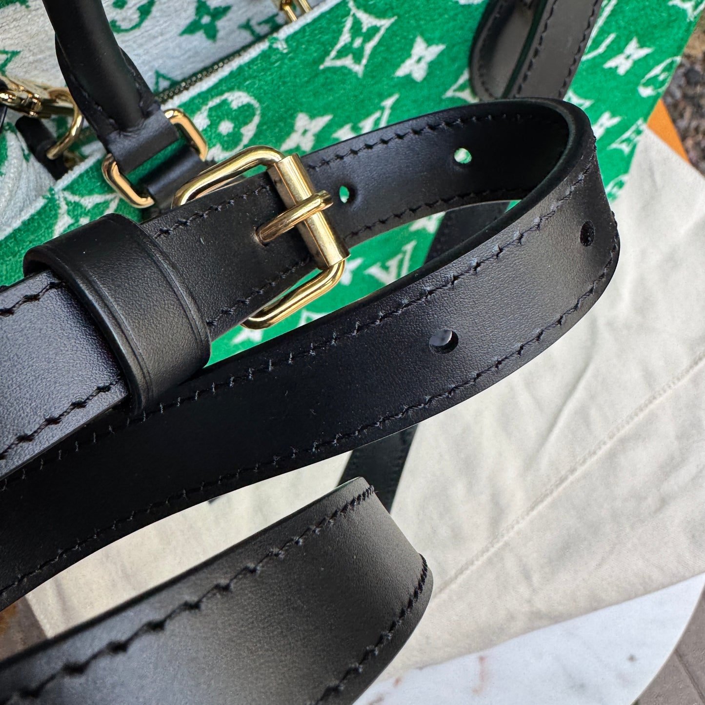 Louis Vuitton Monogram Velvet OnTheGo PM