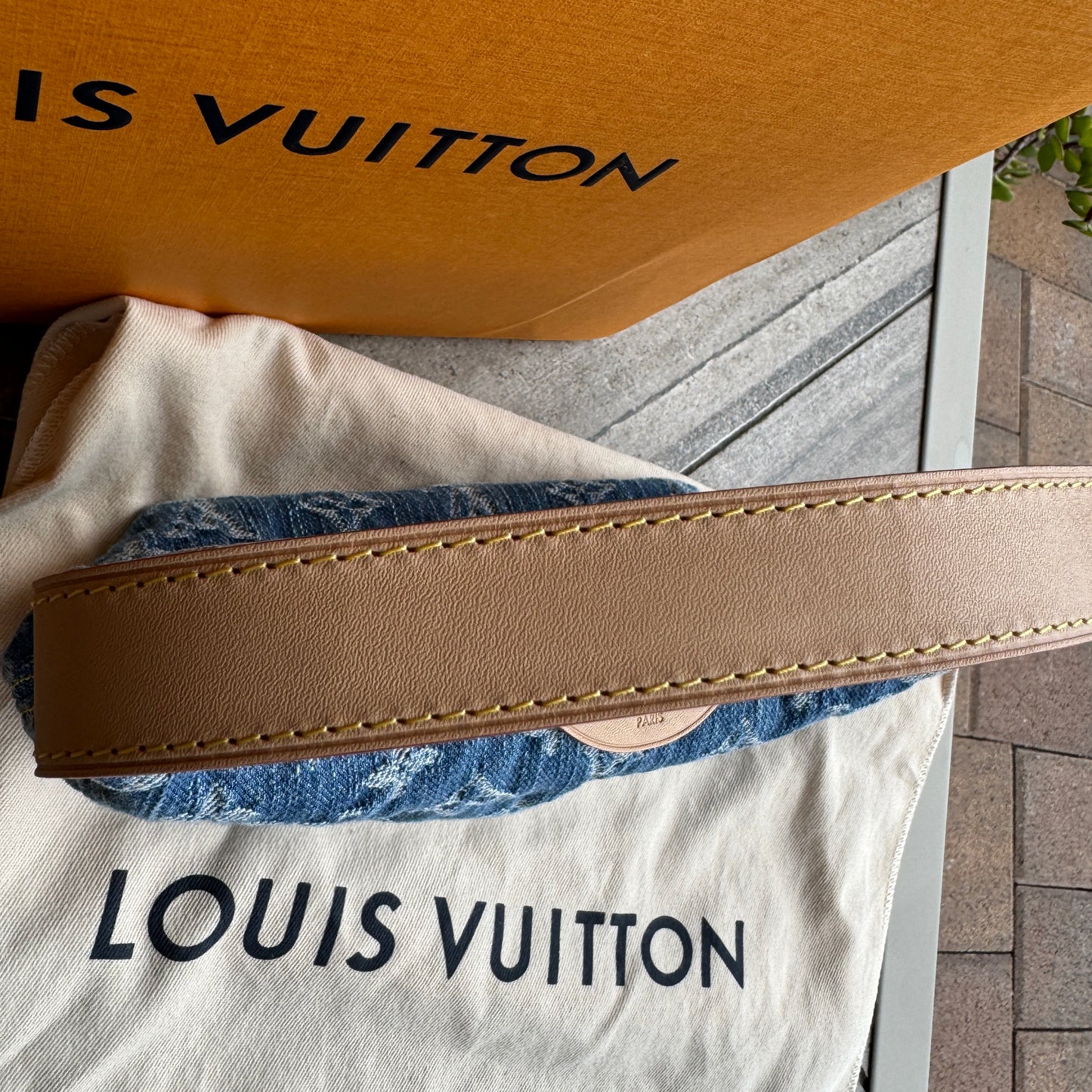 Louis Vuitton Monogram Denim Hills Pochette