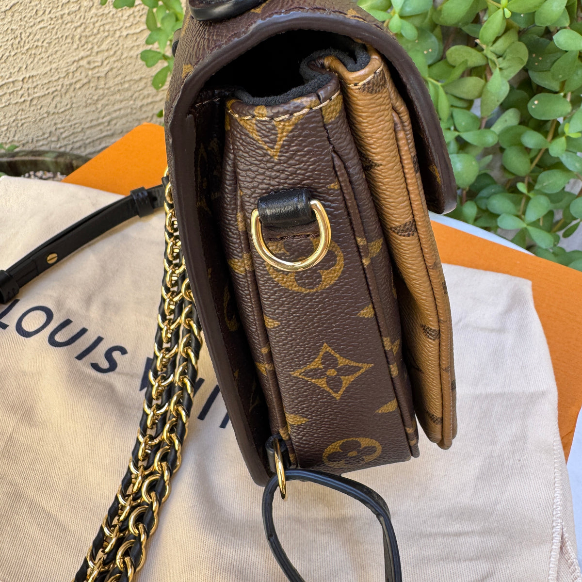 Louis Vuitton Reverse Monogram Pochette Metis Backpack