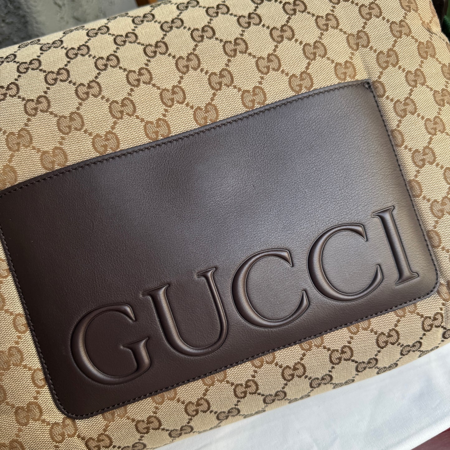 Gucci GG Monogram Large Crossbody