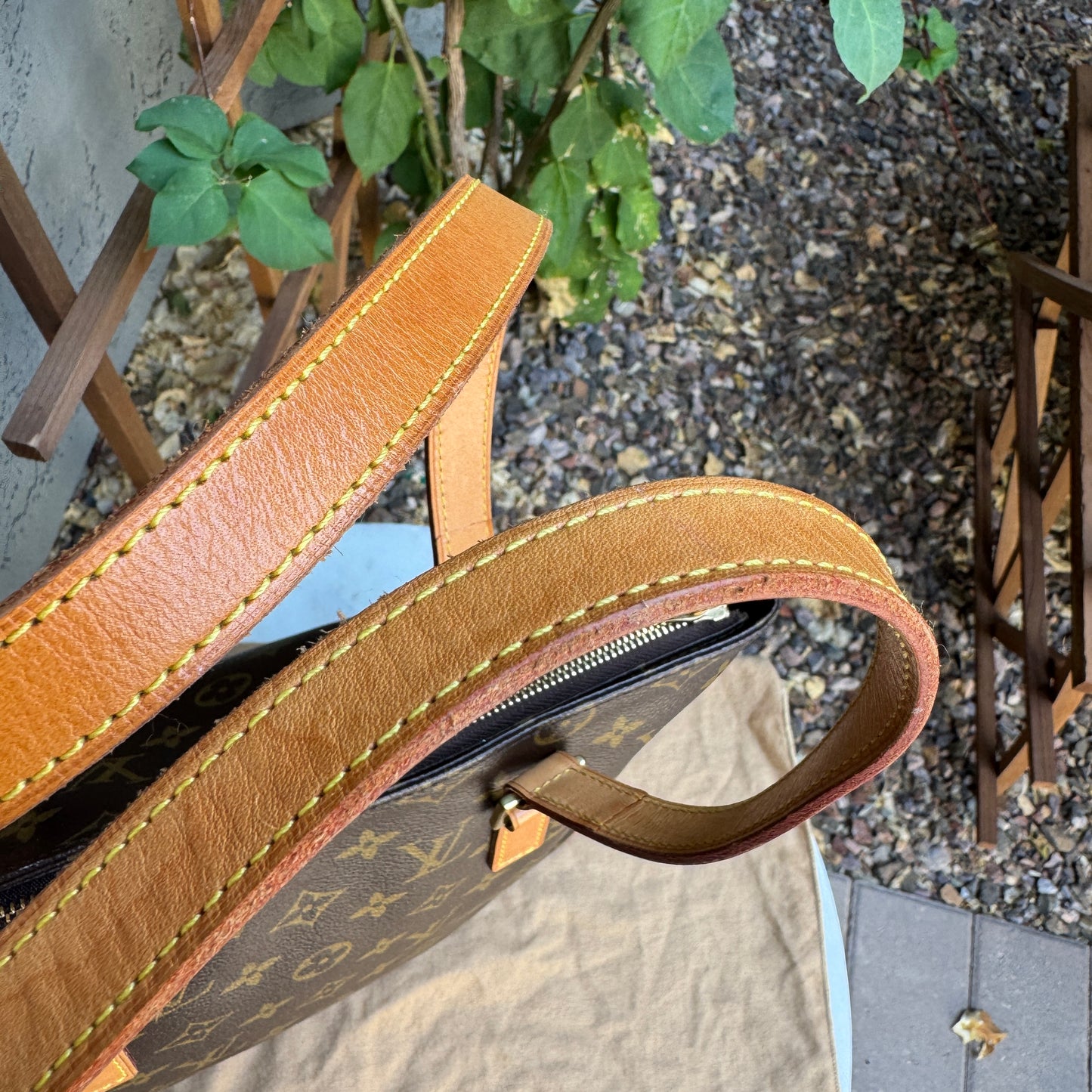 Louis Vuitton Monogram Vintage Cabas Piano Tote