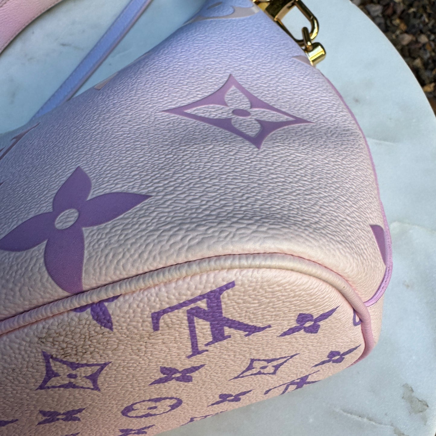 Louis Vuitton Marshmallow Spring in the City Hobo