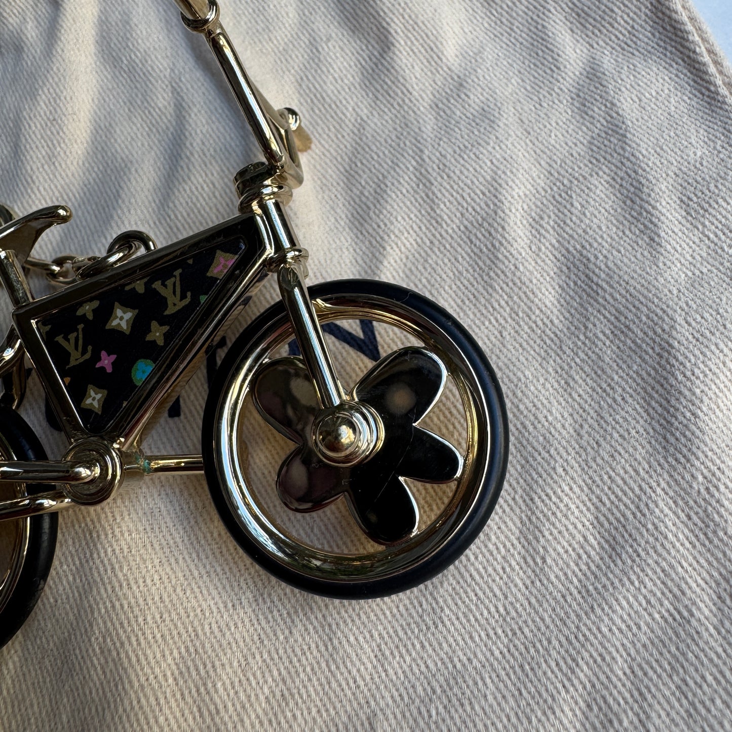 Louis Vuitton x Tyler the Creator Monogram Bike Bag Charm