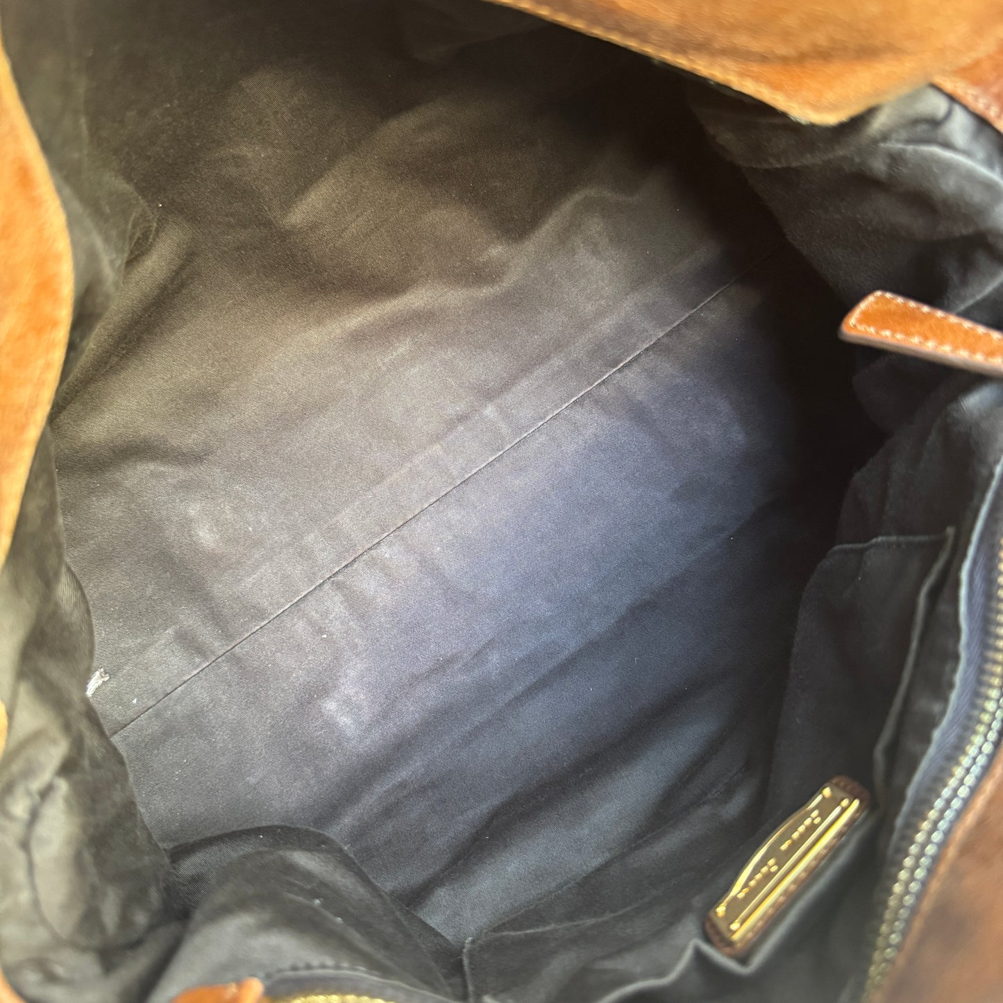 Miu Miu Vitello Lux Bow Leather Satchel