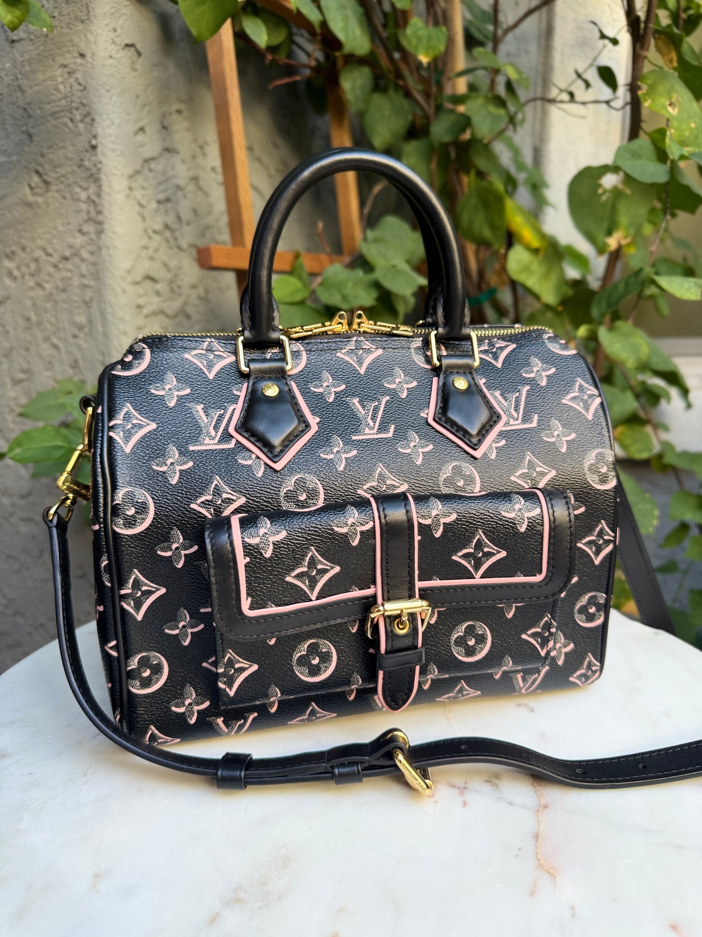 Louis Vuitton Monogram Fall for You Speedy Bandoulière 25