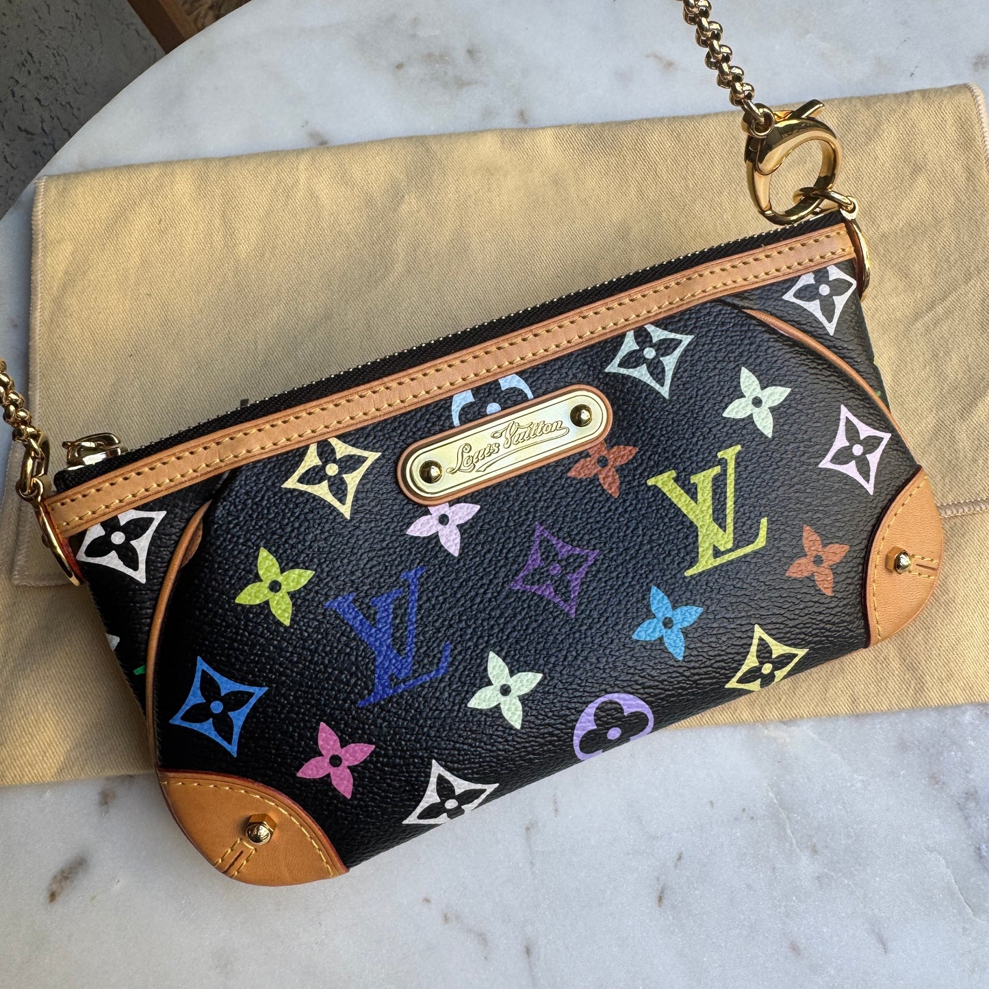 Louis Vuitton Mulicolor Milla MM Pochette