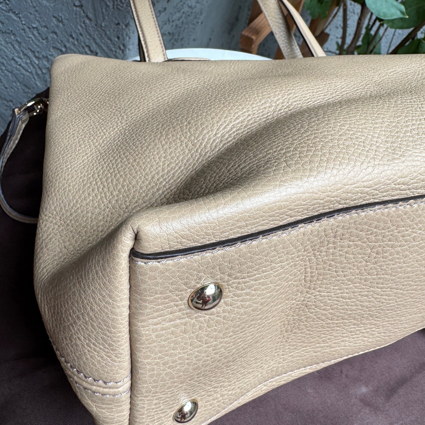 Gucci Soho Leather Convertible Shoulder Bag Tote