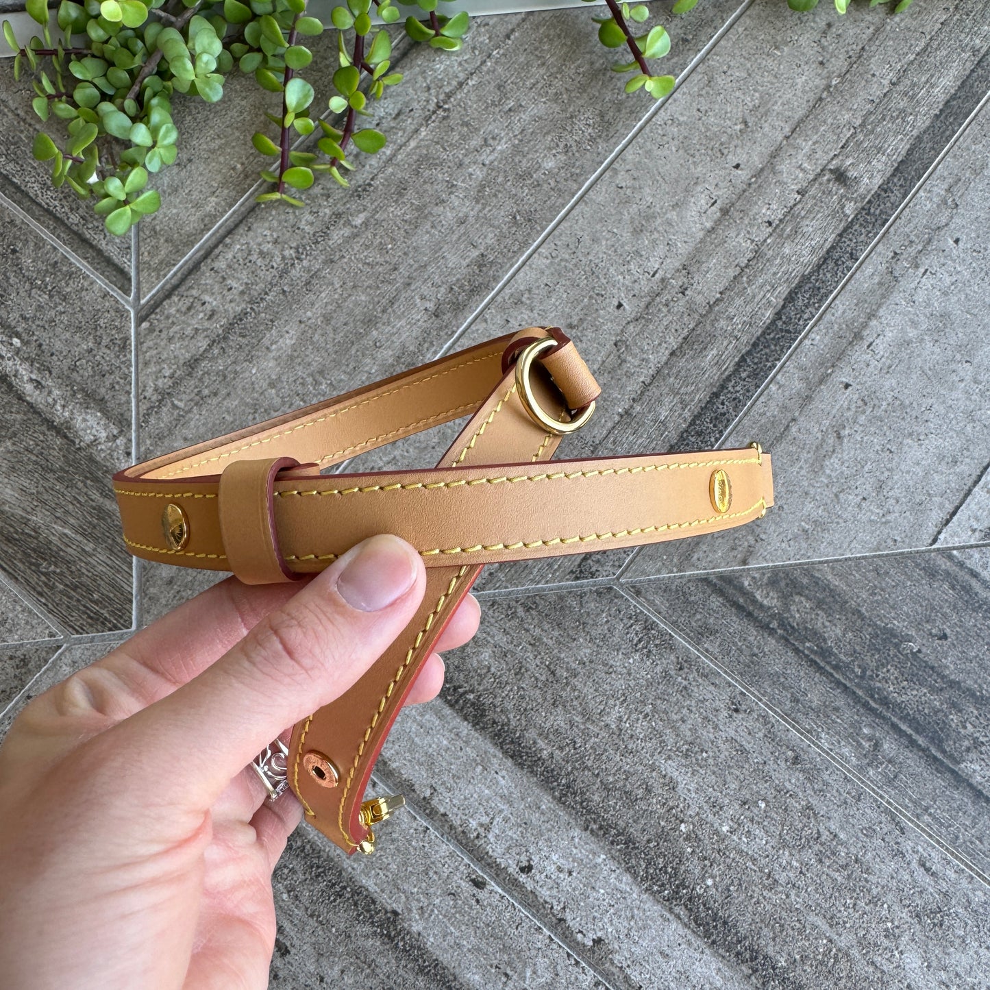 Louis Vuitton Vachetta Leather Shoulder Strap
