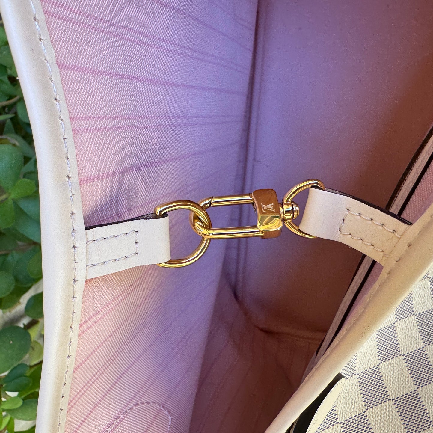 Louis Vuitton Braided Damier Azur Neverfull MM