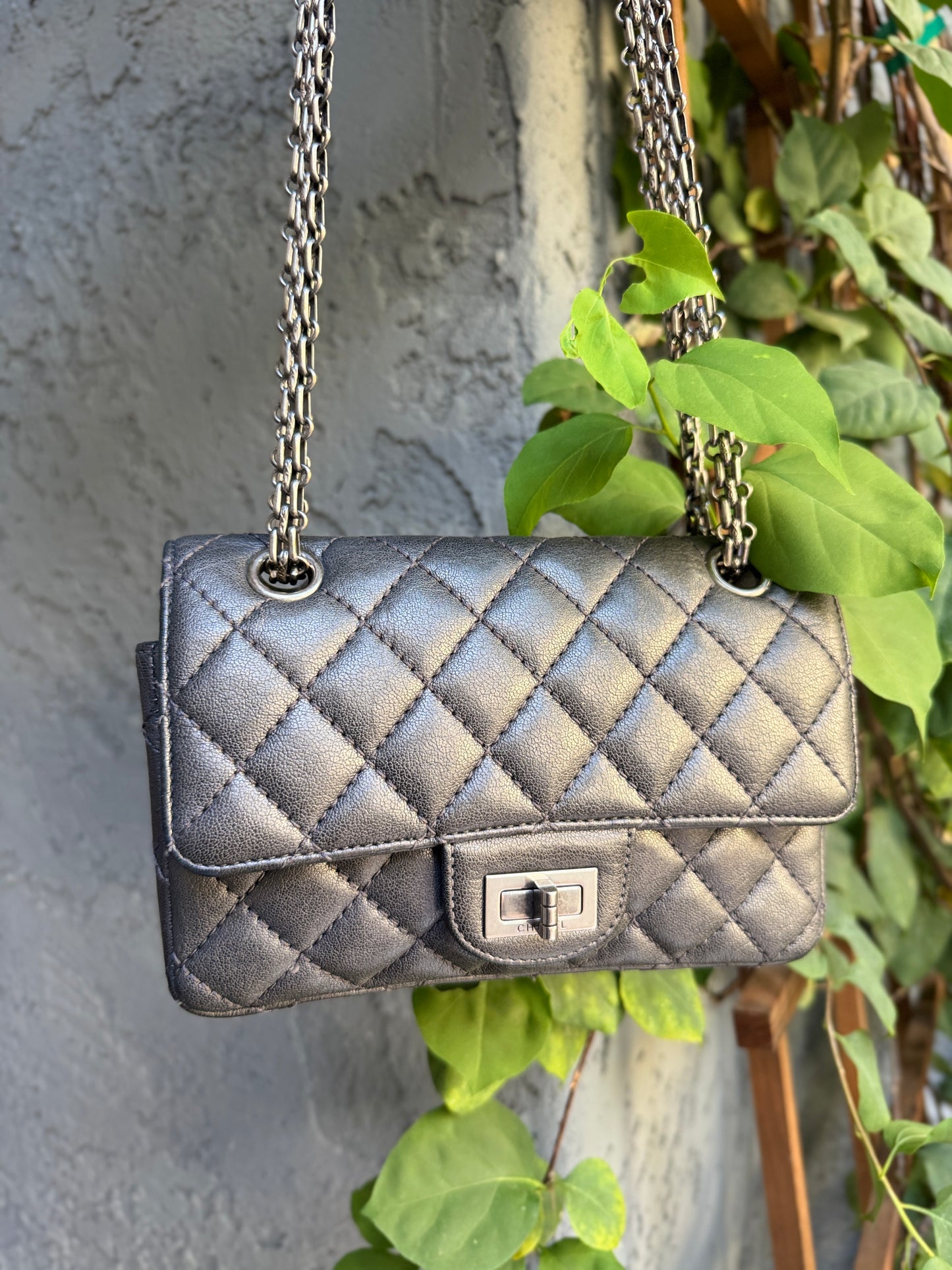 Chanel Mini Reissue 2.55 Single Flap Quilted Leather Crossbody