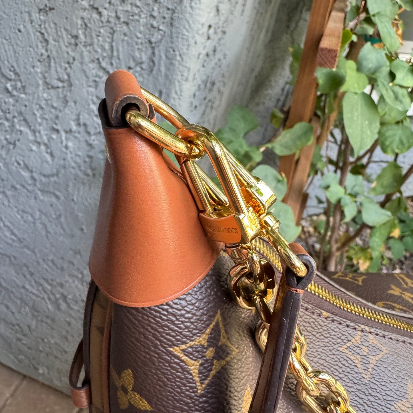 Louis Vuitton Reverse Monogram Loop Hobo Shoulder Bag