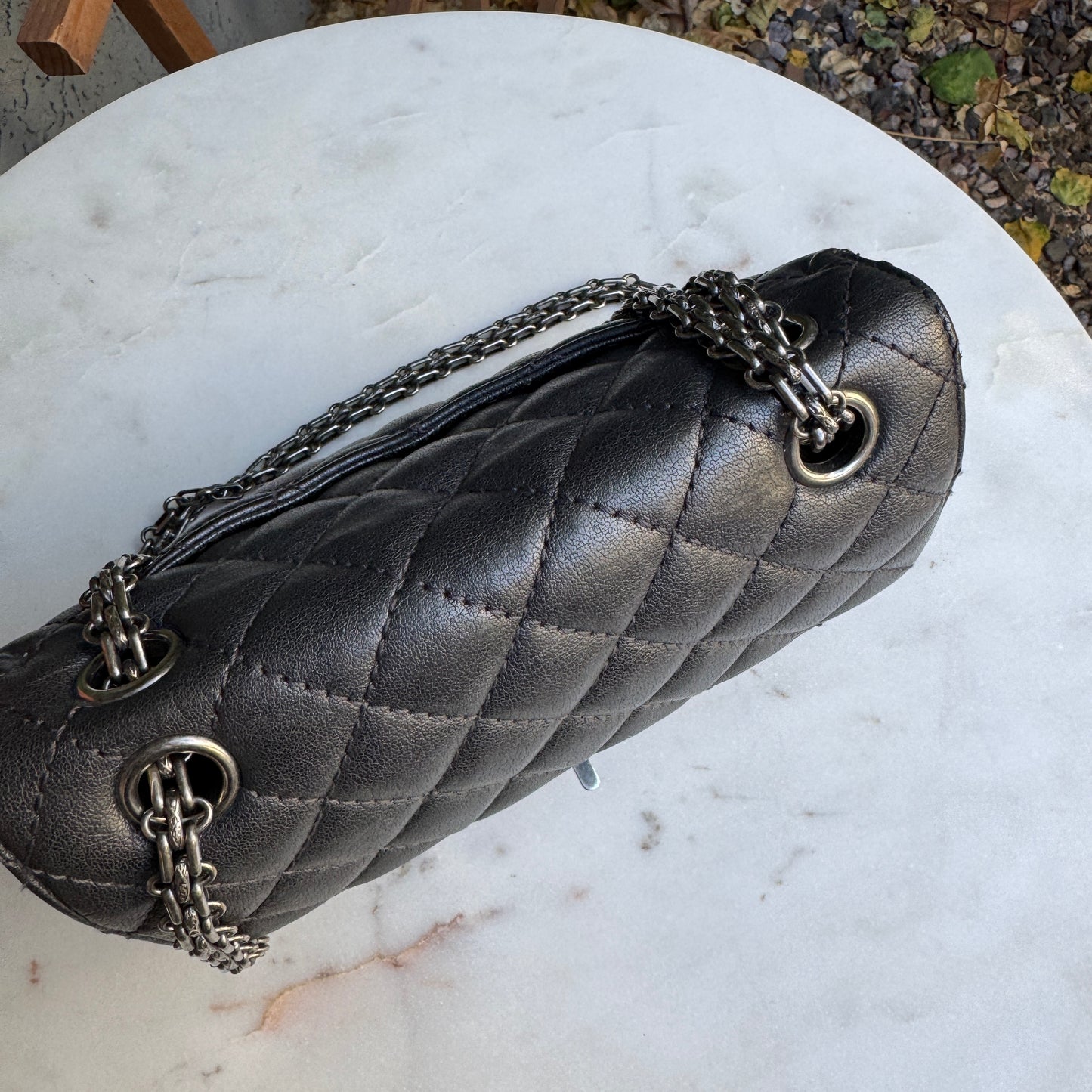 Chanel Mini Reissue 2.55 Single Flap Quilted Leather Crossbody