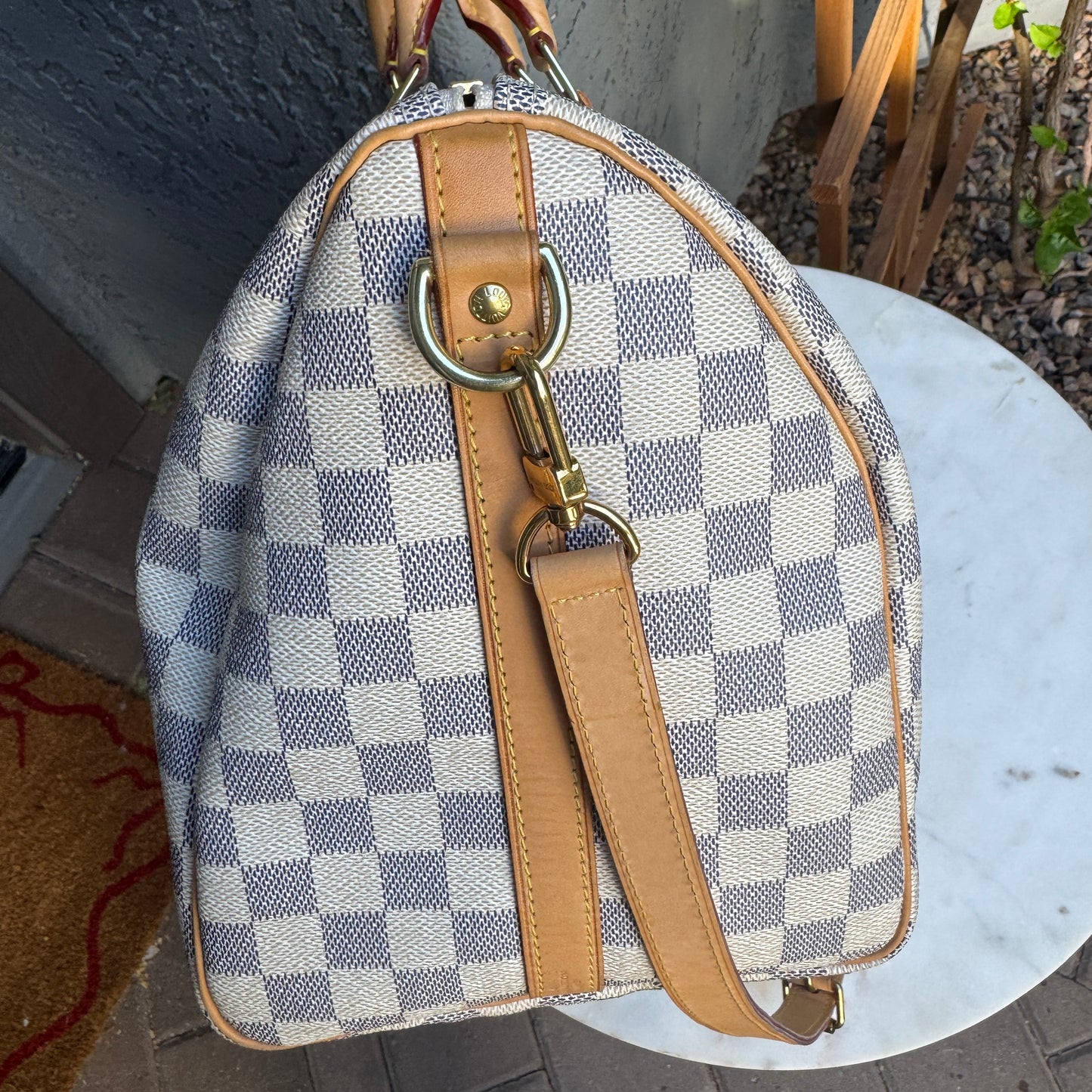 Louis Vuitton Damier Azur Speedy Bandouliere 35