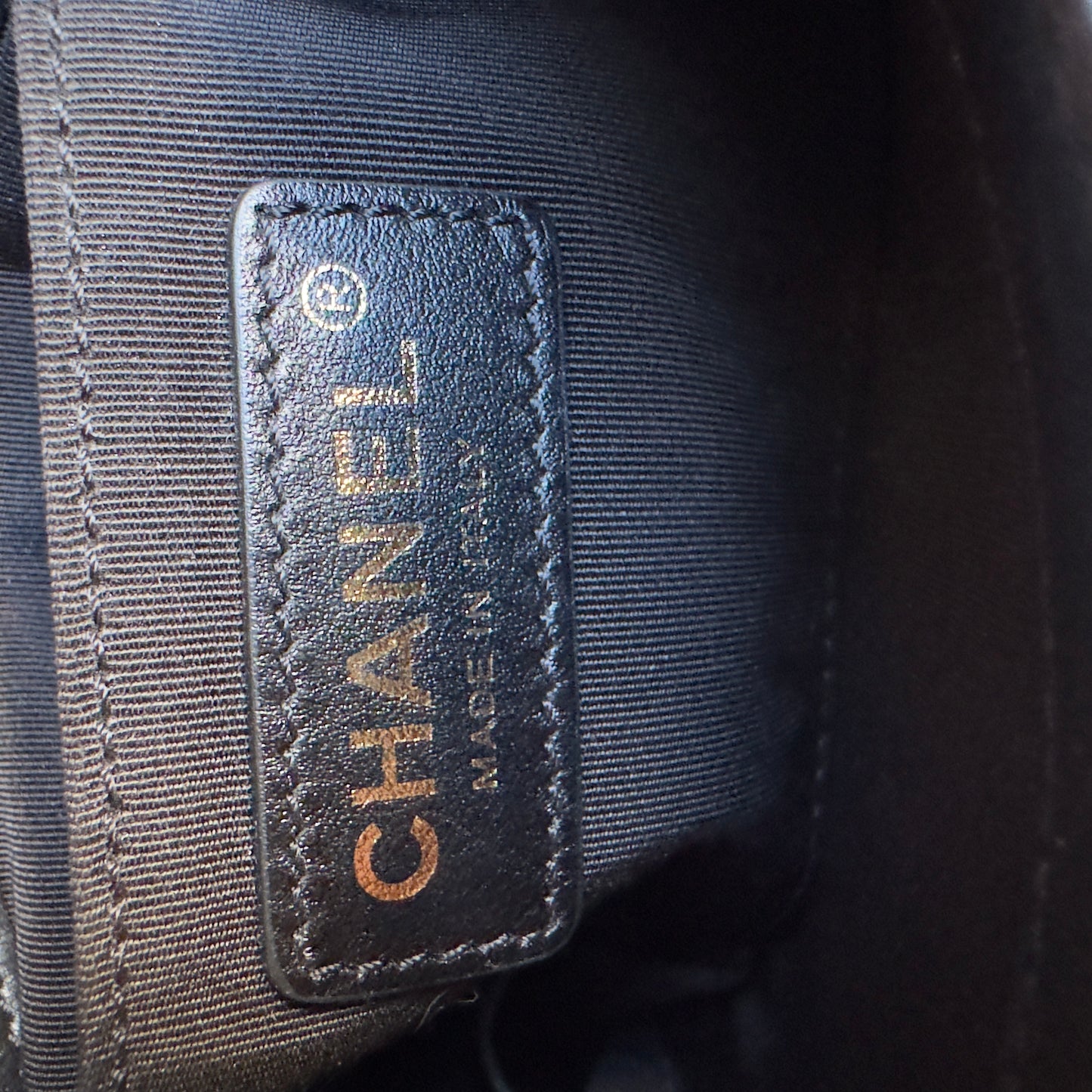 Chanel Quilted Leather Mini Business Affinity Flap Crossbody