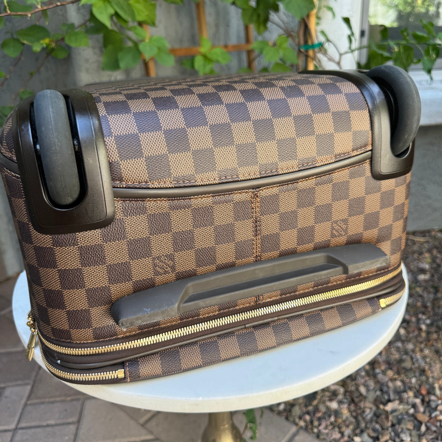 Louis Vuitton Damier Ebene Pegase Light Legere 55 Suitcase