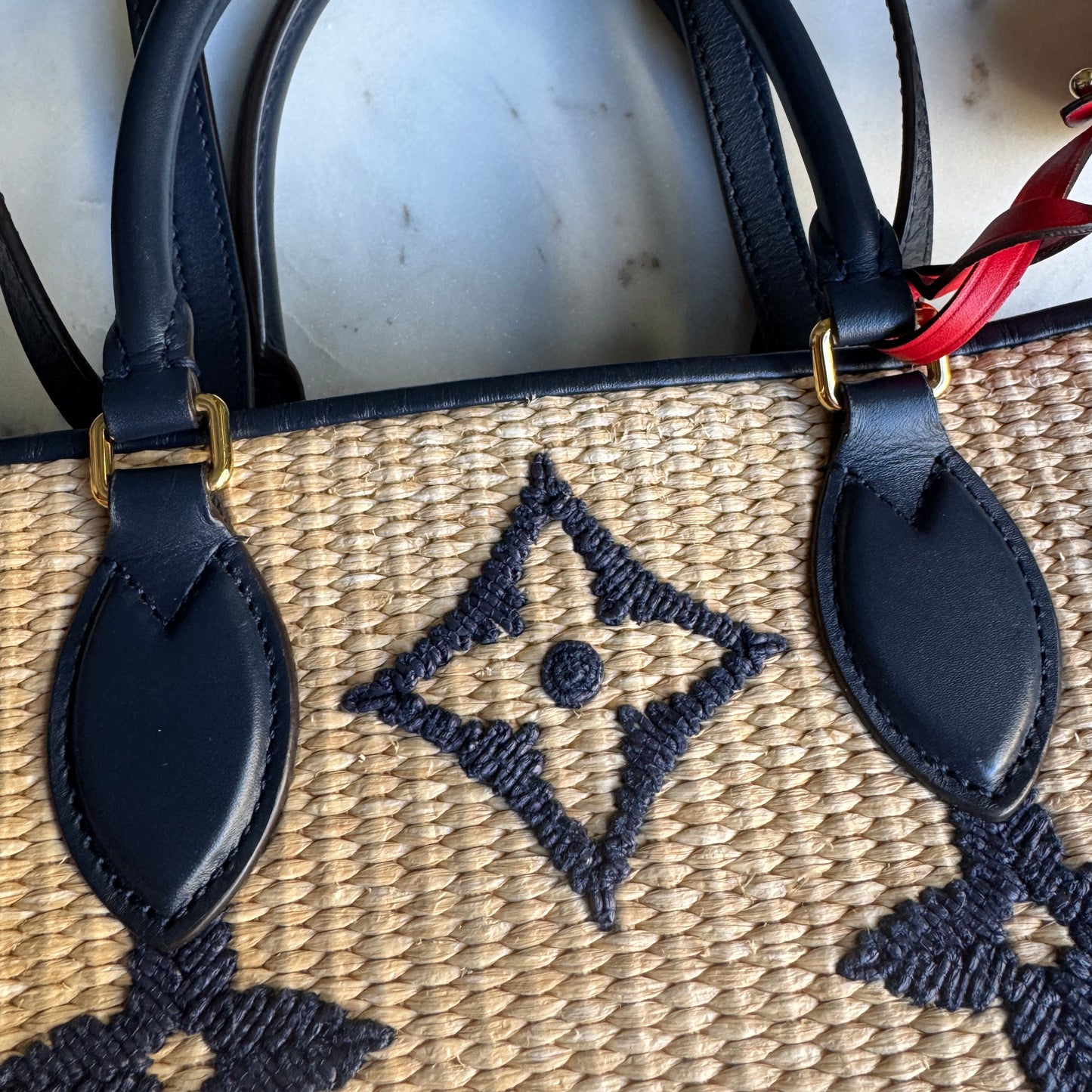 Louis Vuitton Monogram Giant Raffia OnTheGo MM