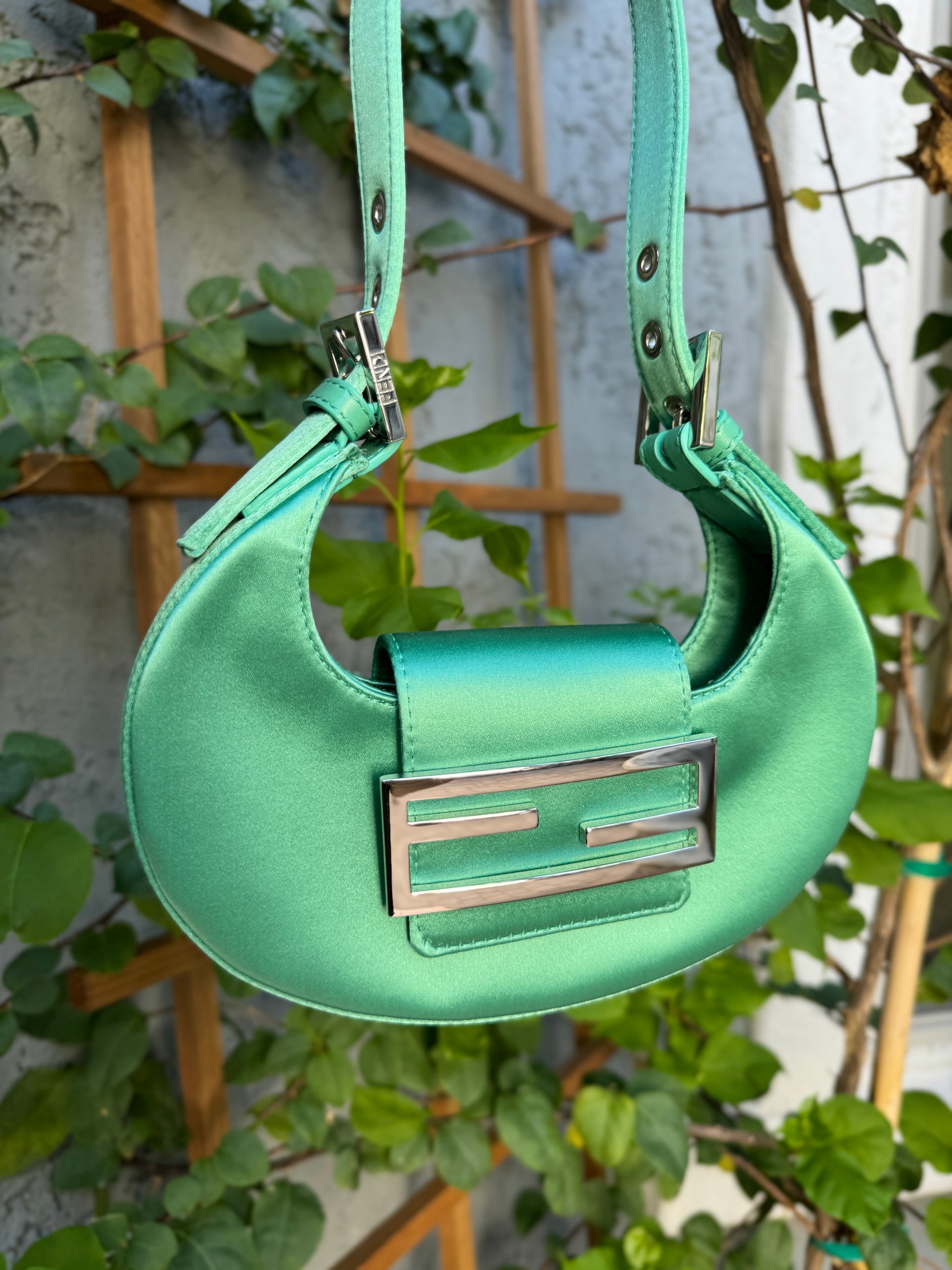 Fendi Mini Cookie Satin Shoulder Bag – The Foxy Shopper