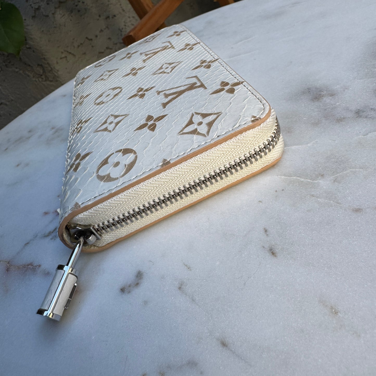 Louis Vuitton Python Zippy Wallet