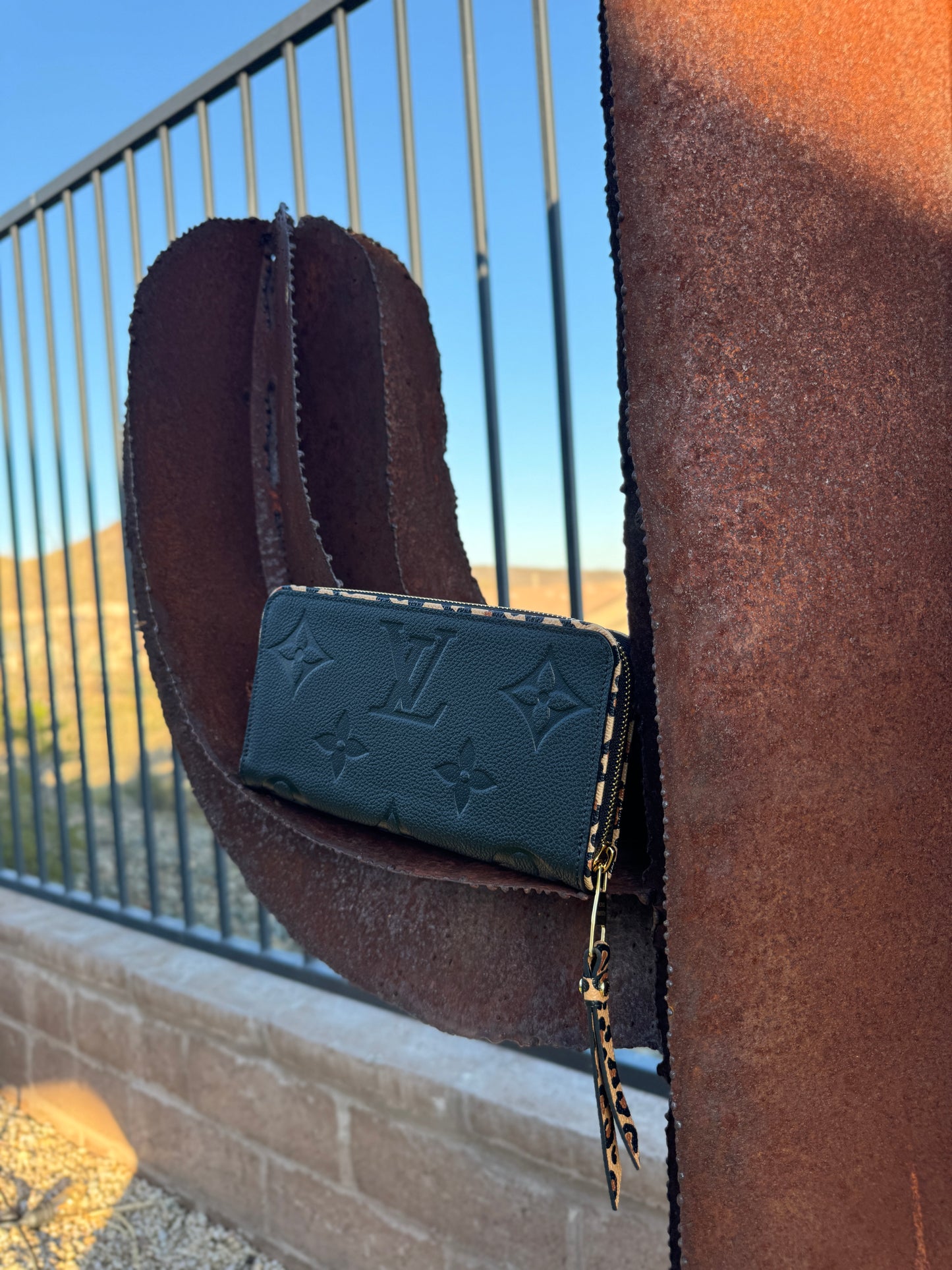 Louis Vuitton Wild at Heart Monogram Empreinte Giant Zippy Wallet