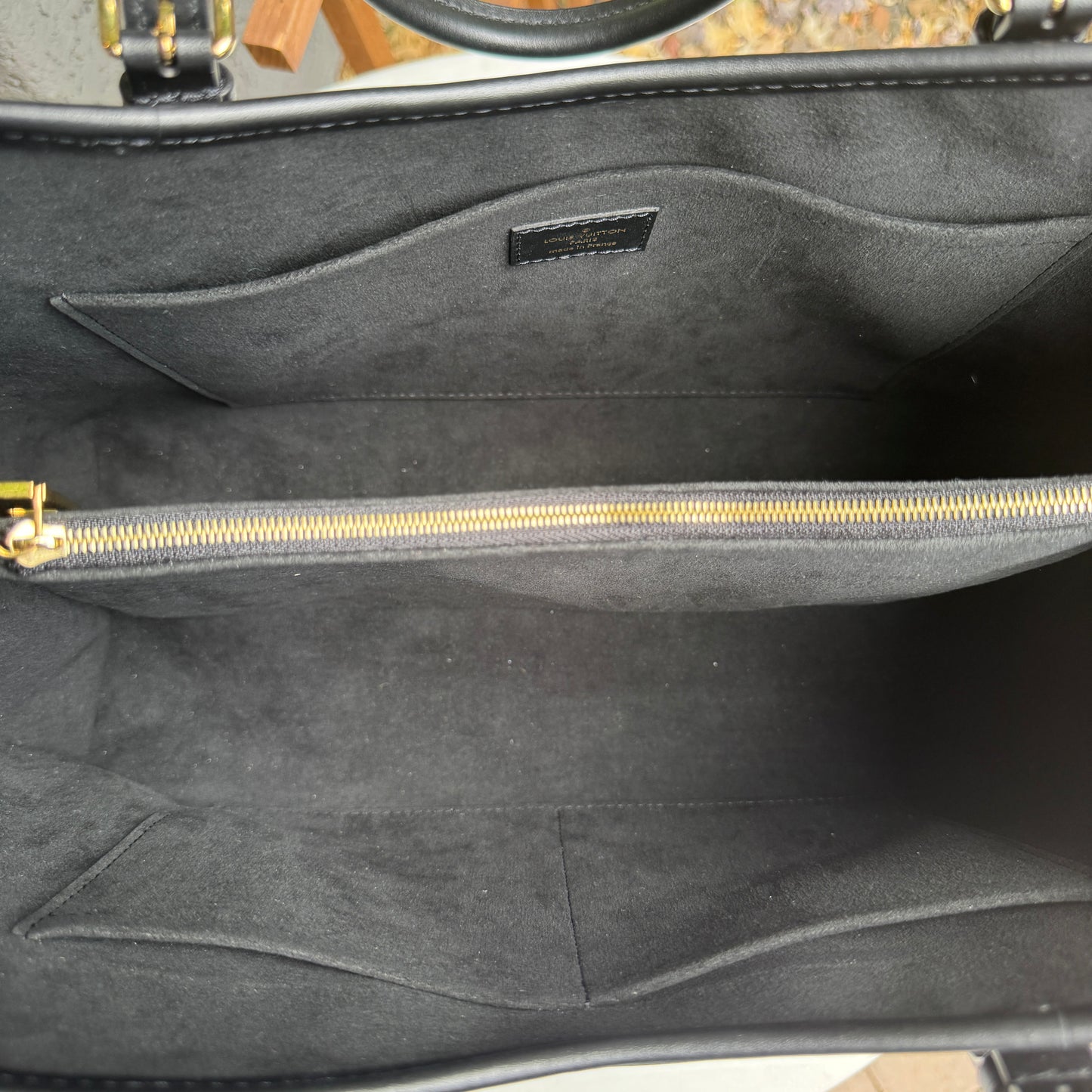 Louis Vuitton Babylone MM Empreinte Leather Tote